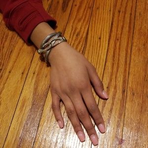 Leather wrap bracelet